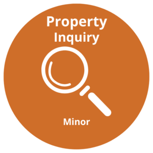 Regs. Inquiry Minor - 03610-0150